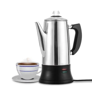 1800ml 1.8L Gooseneck Pour Over Eco Friendly Hand Server Filter Tea Pot Set Stainless Steel Electric Coffee Drip Kettle