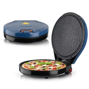 1800w Multifunction Non Stick Automatic Electric Round Crepe and Pancake Makers Pizza Oven for Home