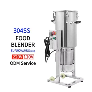 18L Blender Food Processor Commercial Industrial Heavy Duty Blender Kitchen Mixer Food Grinder