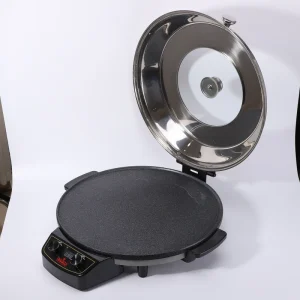 19 Inch Injera Crepe Pancake Maker Machine for Domestic Make Dosa Commercial Electric Pizza Maker