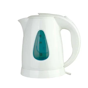 1L 1500W Cordless Plastic Electric Kettle with Automatic Shut-Off for Household Use