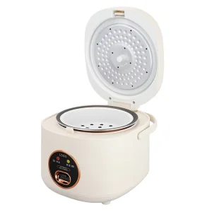 1L 400W Portable Rice Cooker with Stainless Steel Inner Pot and Keep-warm Function