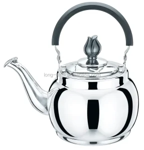 1L Electric Water Kettle LTK306 Stainless Steel Kitchenware Water Whistling Kettle Non Electric Tea Kettle