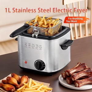 1L Mini Deep Fryer Electric Deep Fat Fryer