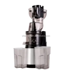 1L Stainless Steel Automatic Large diameter Juice Extractor Fully Automatic Juice Grinding 98% Juice Yield Slow Juicer