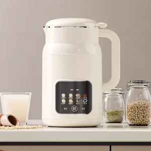 1L Stainless Steel Electric Soybean Milk Machine Heat Preservation Multifunction Quick Easy Use for Making Plant based Milk
