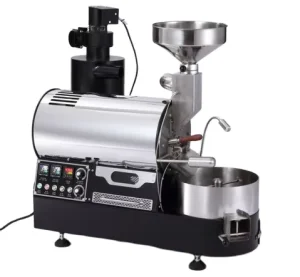 1kg Direct Fire Semi hot Air Coffee Roasting Machine Coffee Sample Roaster