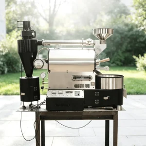 1kg batch Made in China Fully Automatic Small Industrial Electric Commercial Coffee Roaster
