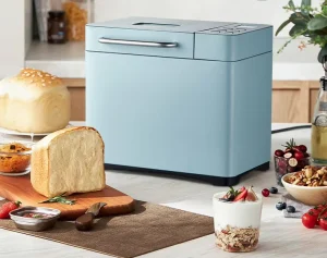 2 LB Stainless Steel Home LED Display Electric Bread Maker Machine With 25 Smart Cooking Programs