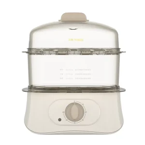 2 Layer Egg Boiler Electric Vegetable Food Steamer Egg Steamer