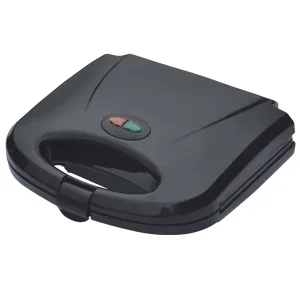2 Slice Non Stick Coating Electric Sandwich Maker Cool Touch Exterior 750W Grilling Panini Press Plates