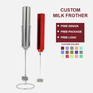 2 Speed Powerful Rechargeable Whisks Manual Handheld Coffee Milk Frother Instant Whisk Mixer Electric Milk Frother