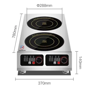2 Years Warranty 3500W Flat Commercial Esay Control Hot Plate Hob Electric Induction Cooker With Professional Manufacturer