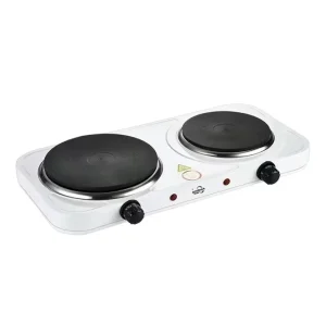 2 burner Portable Durable High Power Stove Restaurants Cooking square Electric Hot Plate