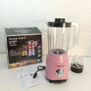 2 in 1 Blender Juicer 3 Speed with Plastic Jar Electric Food Mixer Blender