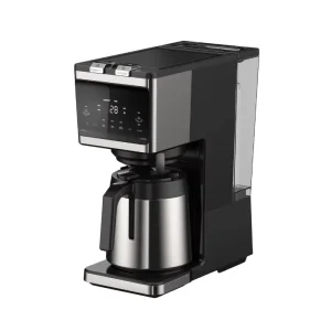 2 in 1 Programmable Stainless Steel Drip Coffee Machine with Timer Brew Strength Control K CUP and Drip Coffee Maker