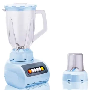 2 in 1 Smart Electric Table Top Blender Grinder Multifunctional Push Button Variable Speed Heating Household Use Plastic