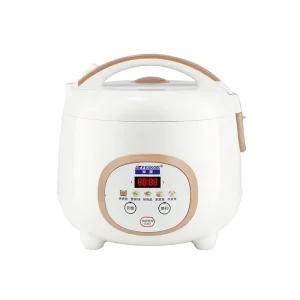 2.2L Mini Smart Electric Rice Cooker Digital Timer Automatic Keep Warm Low Sugar Function Non Stick Inner Pot Kitchen Appliance