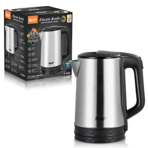 2.3L Electric Kettle Stainless Steel Inner Fast Boiling Auto Shut Off EU US Plug Cordless Kitchen Home Appliance