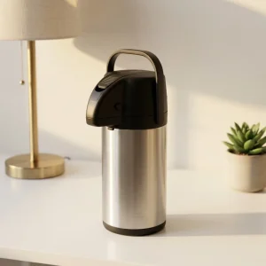 2.5 Liter Double Wall Vacuum Insulated Airpot With Elegant Cover
