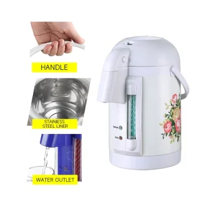 2.5 Liter Stainless Steel Electric Kettle 220V Thermo Pot with Multi Temperature Control Instant Heating for Hotel Household Use