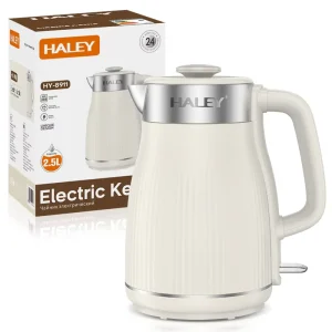 2.5L 1500W Electric Kettle 304 Stainless Steel Fast Boiling Keep Warm Auto Shut Off Hotel & Office Use HY 8911