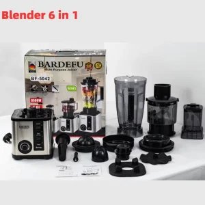2.5L 3L 6 in 1 Kitchen Appliances Commercial Mixer Smoothie Juicer Food Processor Heavy Duty Blender Machine 3 in 1