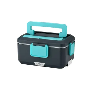 2.5L 90W Electric Lunch Box Heated Lunch Boxes for Adults Portable for Work Car Truck with Insulated Bag for Two Adults