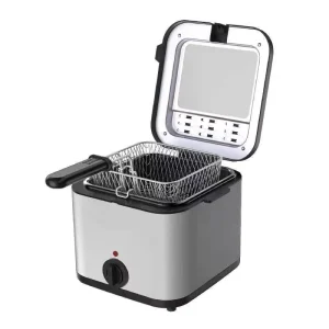 2.5L Cross Border Electric Deep Fryer Large Capacity Commercial Stall for Fried Chicken and French Fries Single-Cylinder Fryer