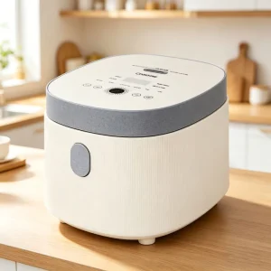 2.5L Smart Digital Mini Rice Cooker Non Stick Automatic Portable Multifunction Kitchen Appliance for Small Households