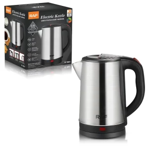 2.5L Stainless Steel Electric Kettle Quick Heating Large Capacity Automatic Power Off Anti Dry Features Household European