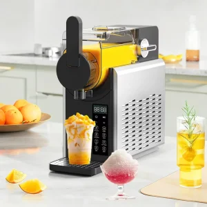 2.6L Automatic Home Ice Cream Makers Electric Ice Shaver Crusher Milk Slushie Slush Maker Ice Slush Machine
