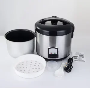 2.8L Large Smart Intelligent Multifunctional Non Stick Home Electric Digital Rice Cooker with Cups Food Steamer