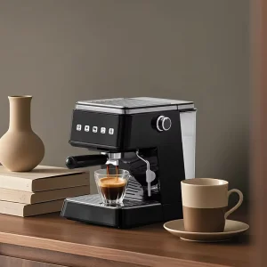 20 Bar 958W Home Hotel Use Food Grade PP Stainless Steel Semi Automatic Other Types Coffee Machine with Milk Frother