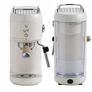20 Bar Electric Semi Automatic Espresso Machine Italian Pump Pressure Coffee Maker Plastic Milk Frother Steam Wand Home Hotel