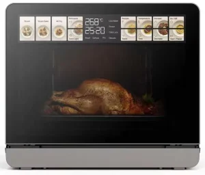 20 Liter Steam Oven Color Display Digital Touch Panel Steam Roast Air Fry Dehydrate Yogurt Maker Smart Cooking Machine for Home