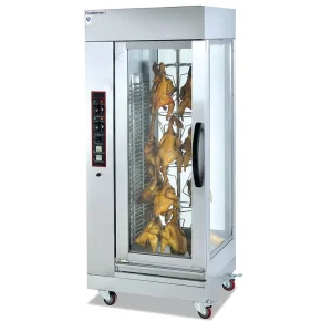 20 PCS Chicken Electric Kebab Machine Rotisserie Oven Chicken Roaster Machine Commercial Rotisserie