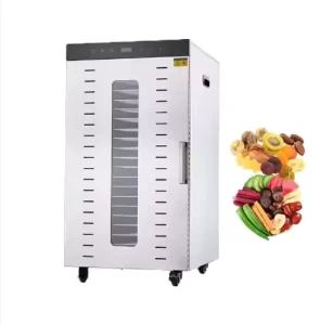 20 Trays Touchscreen Version Stainless Steel Home Use Drying Commercial Machine Fruits Vegetables Food Dehydrator HJ CM009 20