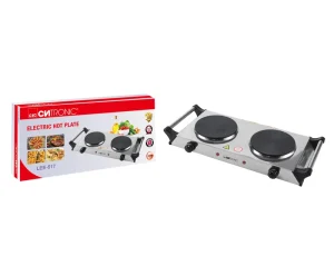 2000W Electric Solid Iron Hot Plate Portable for Household Kitchen Cooking Built-in Installation