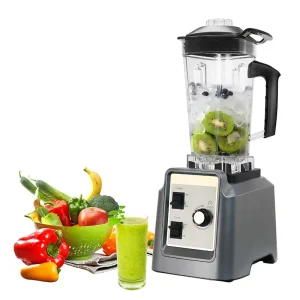 2000W High Speed Blender with 100% Copper Motor 5+ Speeds BPA Free Container Silent Smoothie Maker for Ice