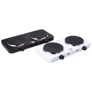 2000W Portable Double Plate Adjustable Temperature Electric Plate for Household Use