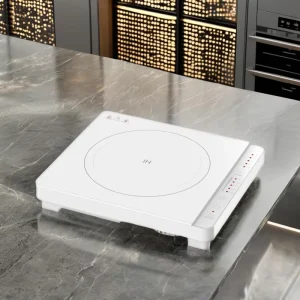 2000W Portable Electric Induction Cooker New Design Single Burner with Touch Control Household Hotels Car Use