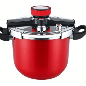 201 Stainless Steel Thickened Knob Induction Gas Stove Compatible Explosion Proof Uncoated Pressure Cooker Multi Function Large