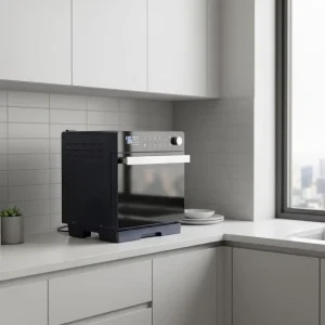 20L 1950W Stainless Steel Convection Air Fryer Steam Oven Oil Free Electric Multifunctional Toast Bake Household Use