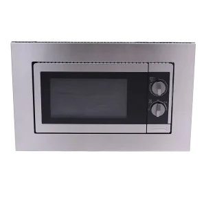 20L 700W Built in Microwave Oven Defrost Stainless Steel Door for Home Household OEM MMW50K 5