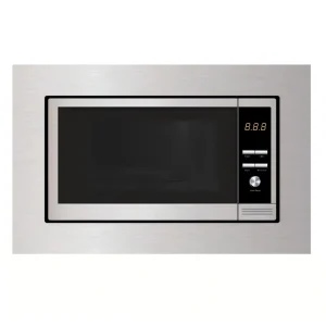 20L 700W Built in Microwave Oven Stainless Steel Timer 5 Power Level in Built for Home Kitchen MEW50K 5