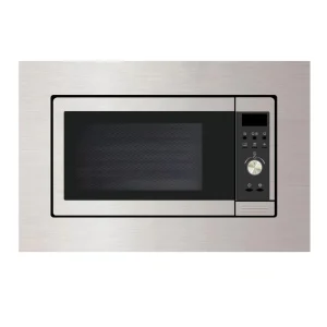 20L 700W Built-in Microwave Oven with Grill Small Inbuilt 5 Power Level Timer Defrost for Home Kitchen Household MEG50K-8