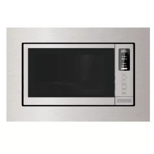 20L 700W Built in Microwave Oven with Grill Stainless Steel 5 Power Level Timer Defrost for Home Kitchen Household MEG50K 1