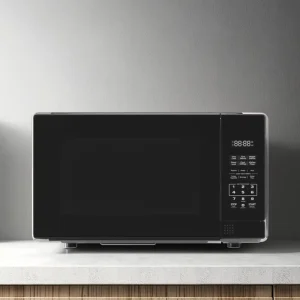 20L Class Energy Efficiency Stainless Steel Kitchen Microwave Oven Mechanical Knob Control Multifunctional Household Grill Glass