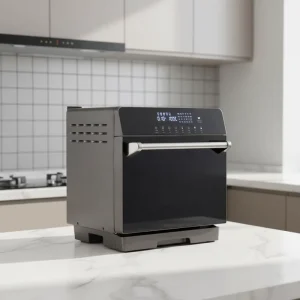 20L Digital Multifunctional Electric Air Fryer Steam Oven Stainless Steel Mini Toaster Oven Fast Heating App Controlled Outdoor